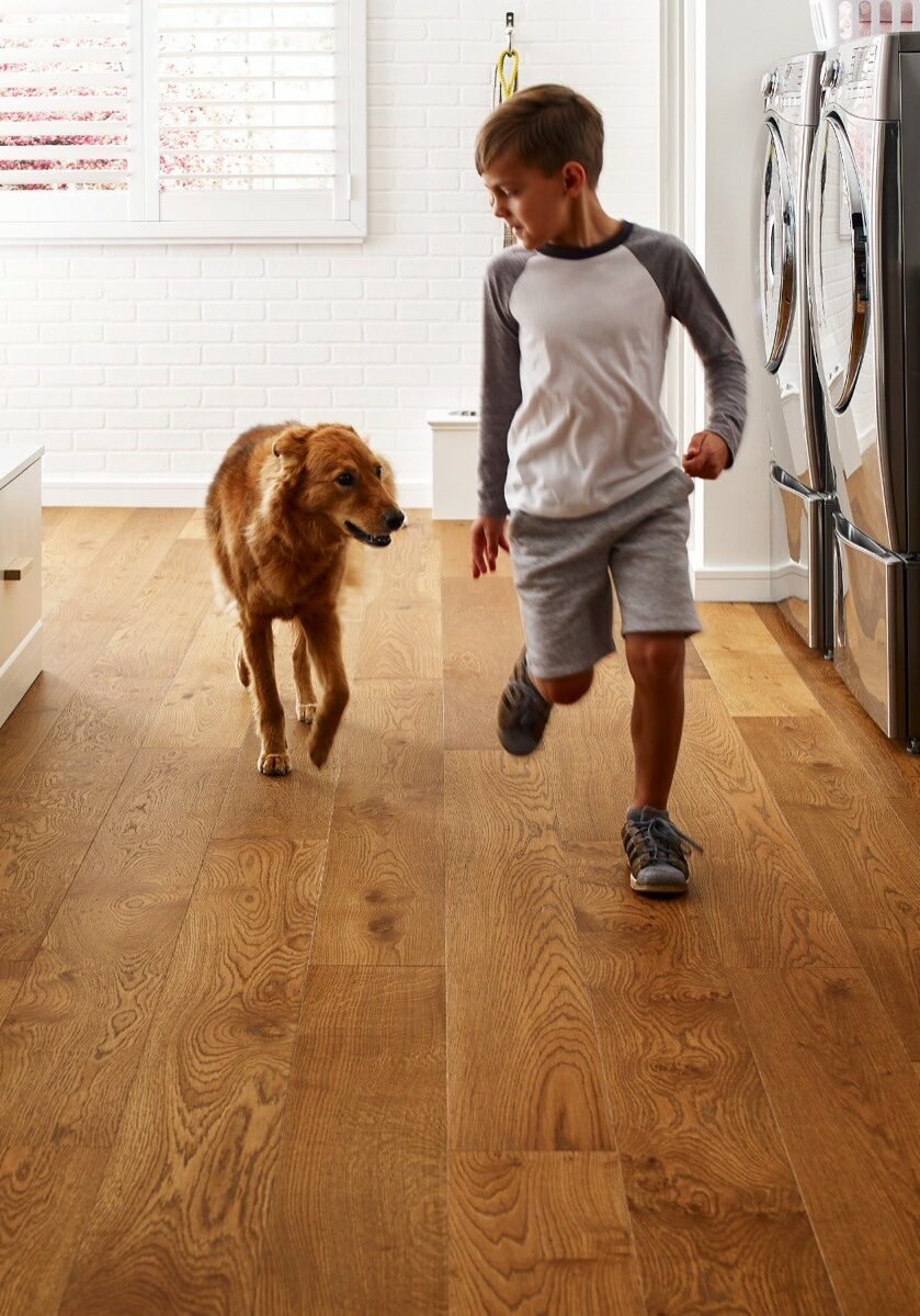 Kid running with dog | RDC Renovations